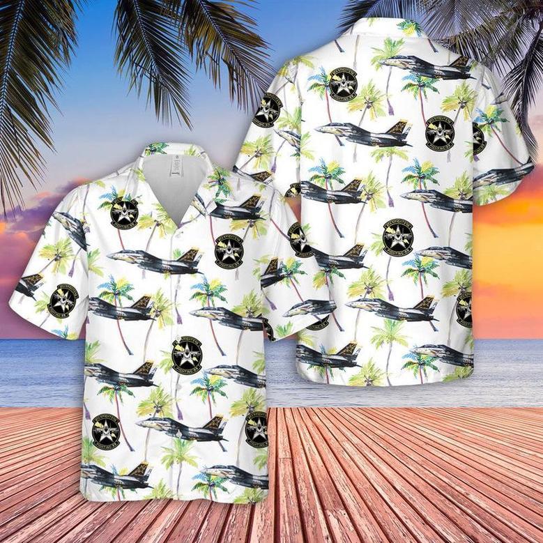 Us Navy Hawaiian Shirt, Us Navy Tomcat Of Starfighters Hawaiian Shirt, Military Hawaiian Shirt