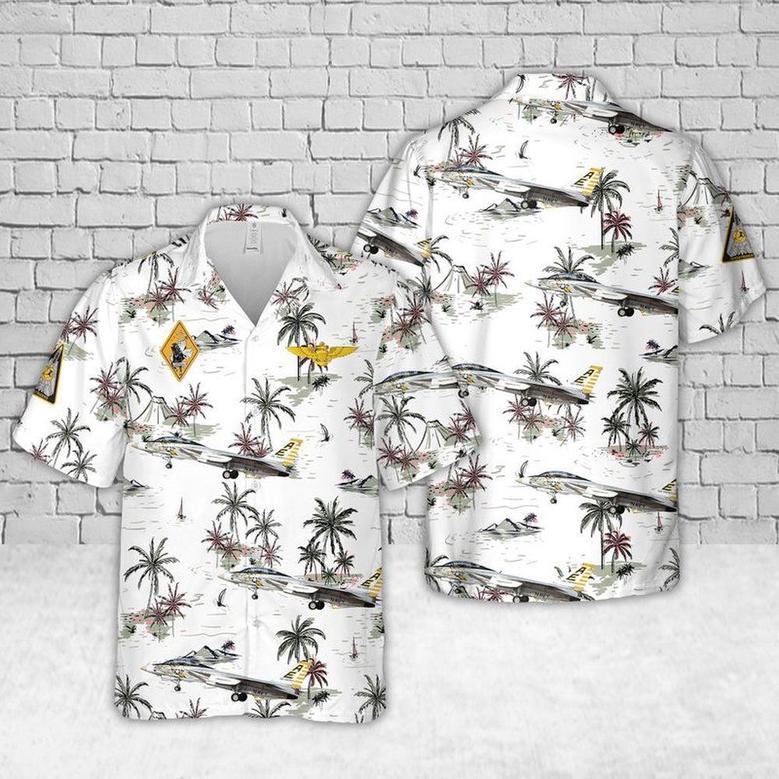 Us Navy Hawaiian Shirt, Us Navy Tomcat Aircraft Of The Ghostriders Hawaiian Shirt, Military Hawaiian Shirt