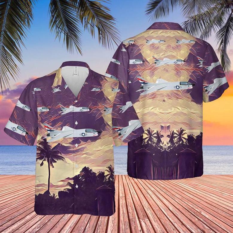 Us Navy Hawaiian Shirt, Us Navy Crusader Of Challengers Hawaiian Shirt, Military Hawaiian Shirt