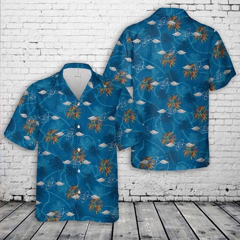 Us Navy Hawaiian Shirt, Us Navy Aviation Electronics Technician (At) Hawaiian Shirt, Military Hawaiian Shirt