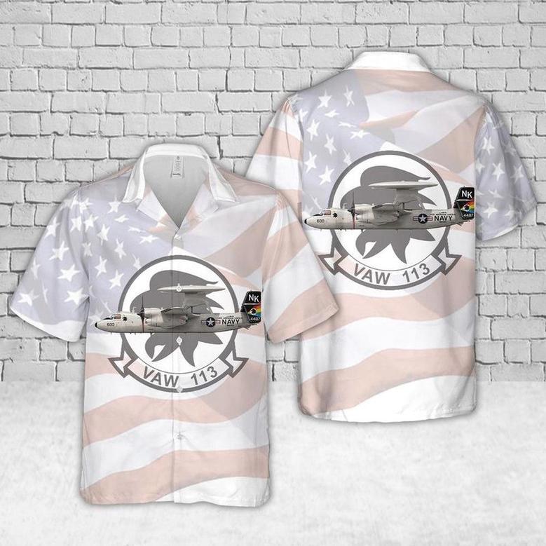 Us Navy Hawaiian Shirt, Us Navy Black Eagles Hawaiian Shirt, Military Hawaiian Shirt