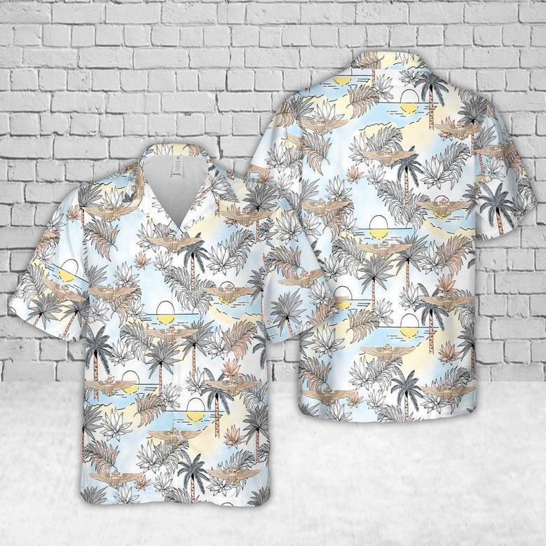 Us Navy Hawaiian Shirt, Us Navy Aviator Wings Hawaiian Shirt, Military Hawaiian Shirt