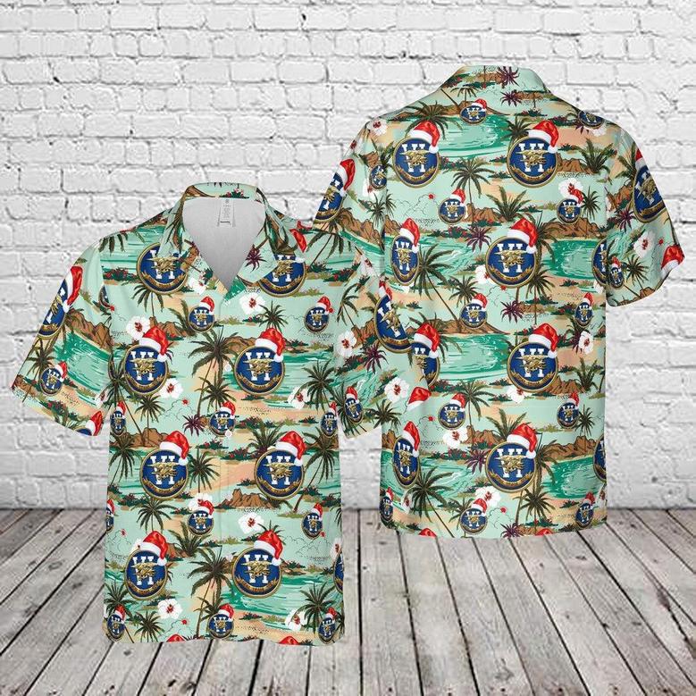 Us Navy Hawaiian Shirt, Us Navy Seal Team 6 Christmas Hawaiian Shirt, Military Hawaiian Shirt