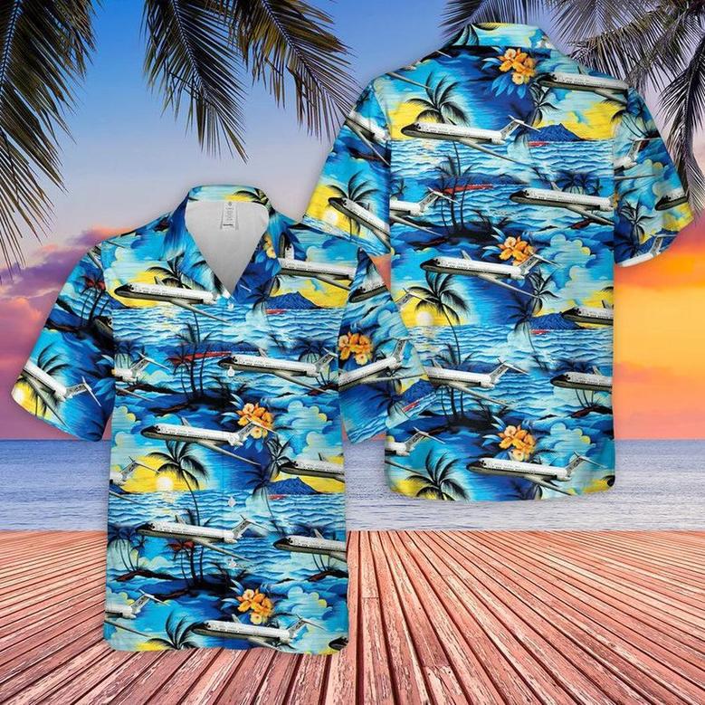 Us Navy Hawaiian Shirt, Us Navy Skytrain Ii Hawaiian Shirt, Military Hawaiian Shirt