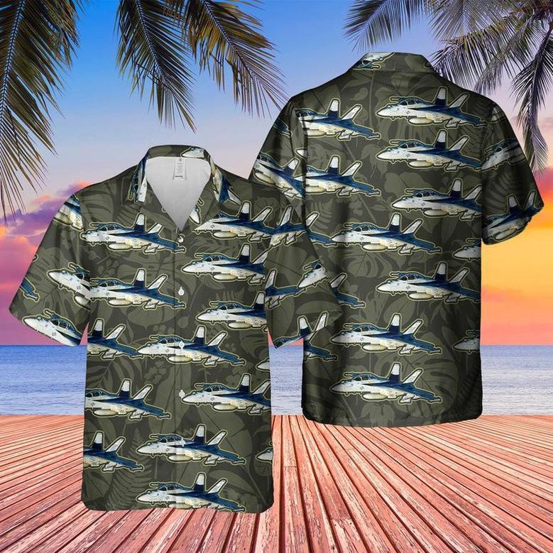 Us Navy Hawaiian Shirt, Us Navy Boeing Super Hornet Hawaiian Shirt, Military Hawaiian Shirt