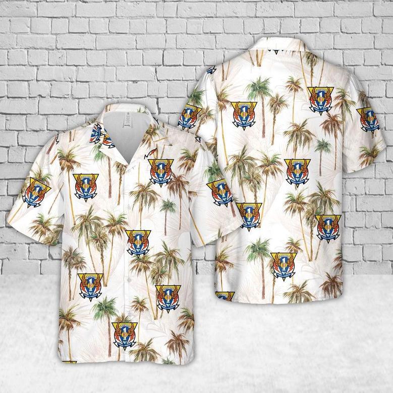 Us Navy Hawaiian Shirt, Us Navy Carrier Air Wing One Hawaiian Shirt, Military Hawaiian Shirt