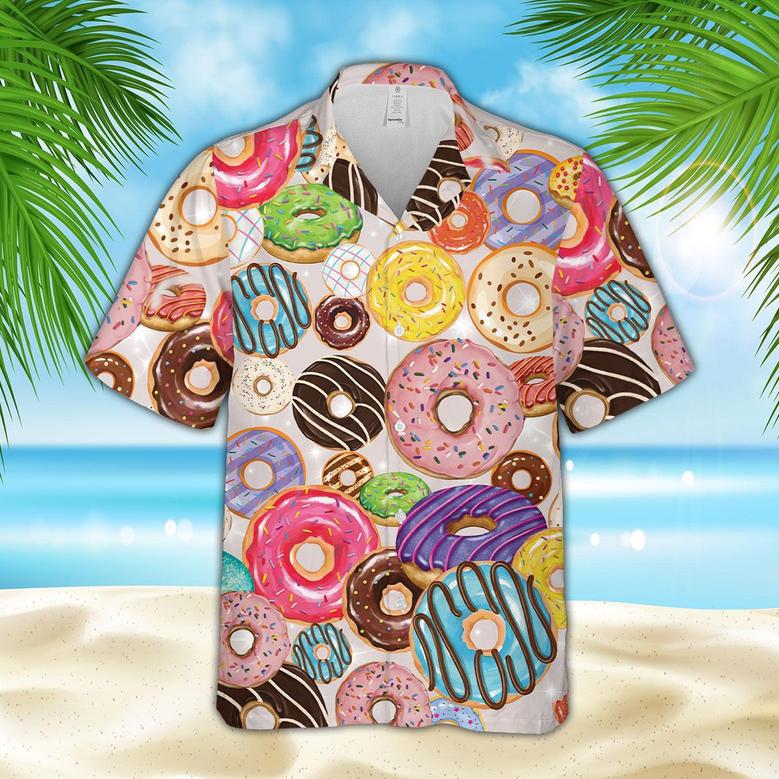 Vintage Donuts Hawaiian Aloha Shirts