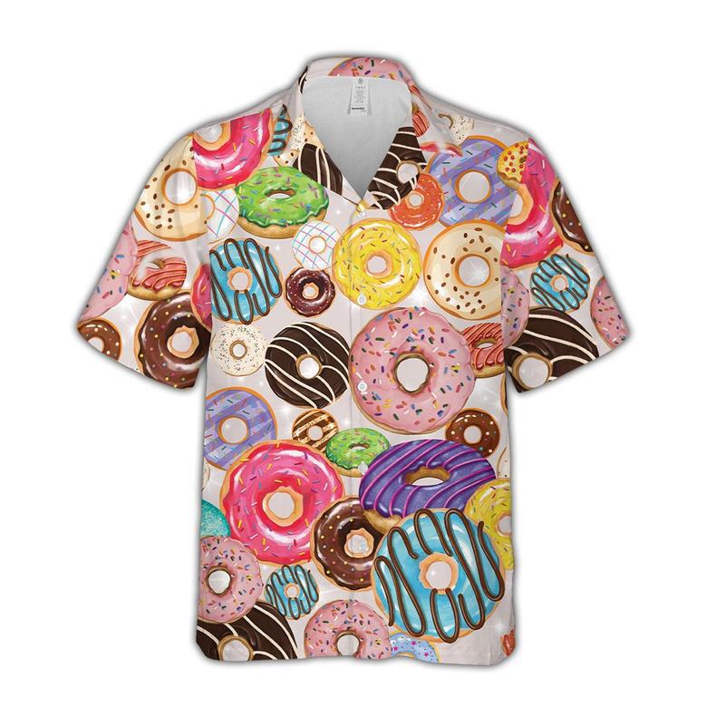 Vintage Donuts Hawaiian Aloha Shirts