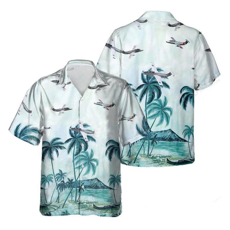 Aero Delfin Hawaiian Shirt, Hawaiian Shirt For Men Dad Veteran, Patriot Day Summer Gifts