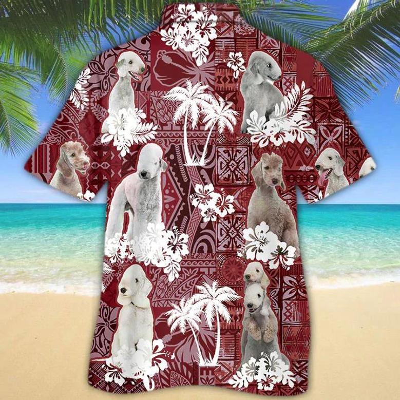 Bedlington Terrier Red Hawaiian Shirt, Hawaiian Shirt For Men, Women, Aloha Shirt For Summer Summer Gifts