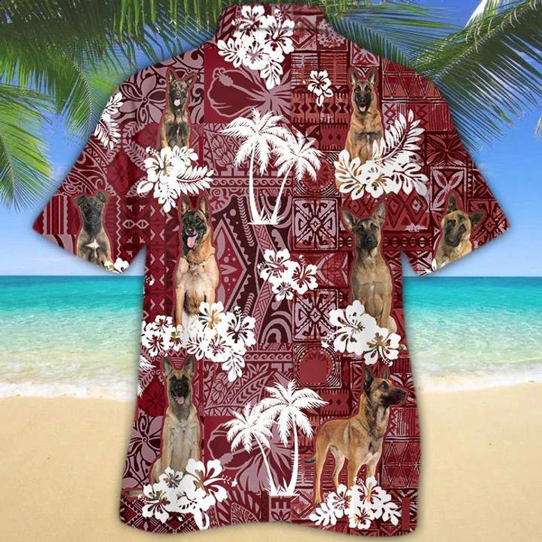 Belgian Malinois Red Hawaiian Shirt, Hawaiian Shirt For Men, Women, Aloha Shirt For Summer Summer Gifts