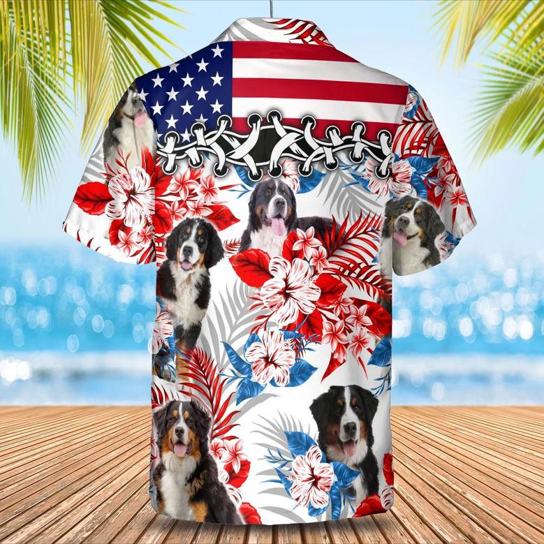 Bernese Mountain Hawaiian Shirt, Summer Aloha Shirt, Men Hawaiian Shirt, Women Hawaiian Shirt Summer Gifts