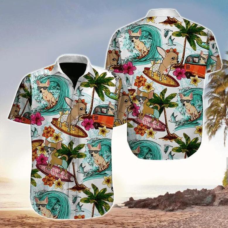 Chihuahua Hawaiian Shirt, Perfect Gift Ideas For Chihuahua Dog Lover Summer Gifts