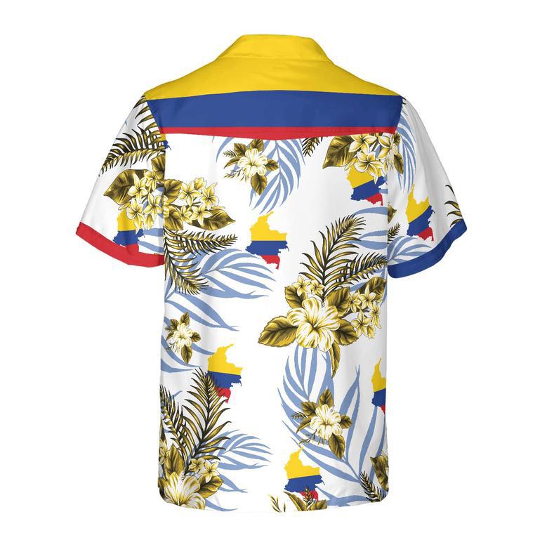 Colombia Proud Hawaiian Shirt For Men And Women Summer Gifts