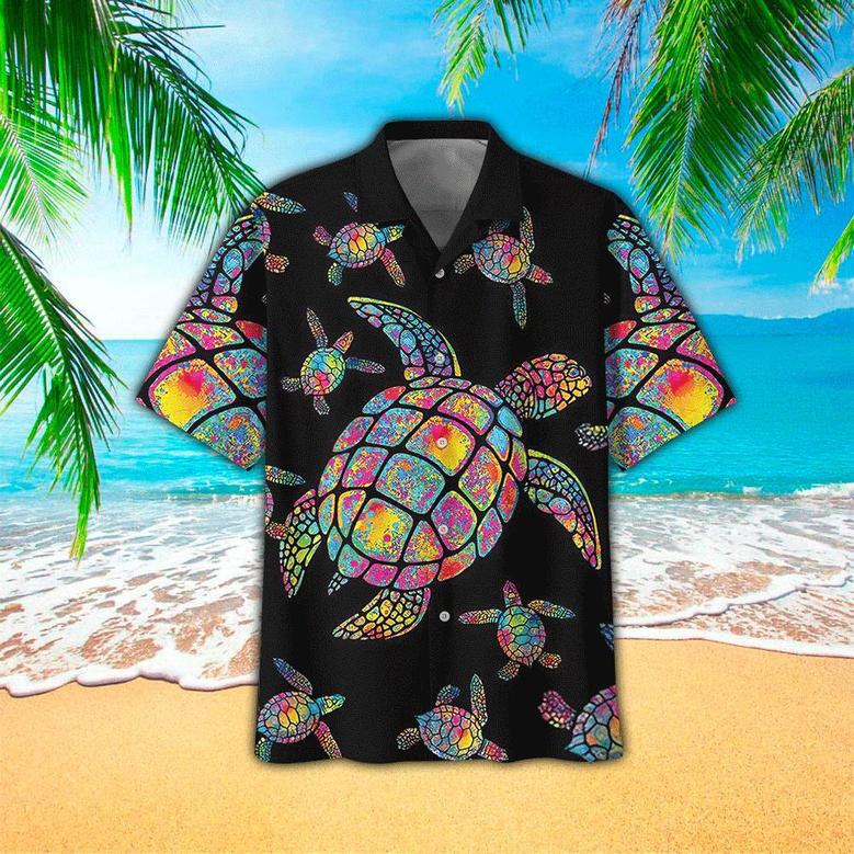 Copy Of Sea Turtle New, S For Men Short Sleeve Aloha Beach Shirt Unisex Hawaiian Shirt Aloha Shirt