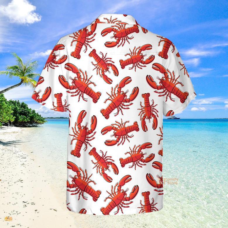 Crawfish Life Is Better With Red Lobster Seafood Red And White Aloha Hawaiian Shirts Summer Gifts