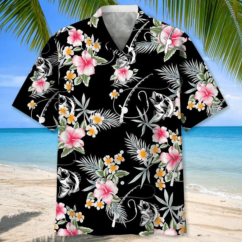 Fishing Beach Nature For Men, Fishing Shirt, Gift For Fishing Lover Unisex Hawaiian Shirt Aloha Shirt