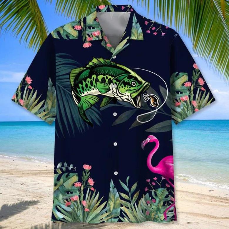 Fishing Beach Nature For Men, Fishing Shirt, Gift For Fishing Lover Unisex Hawaiian Shirt Aloha Shirt