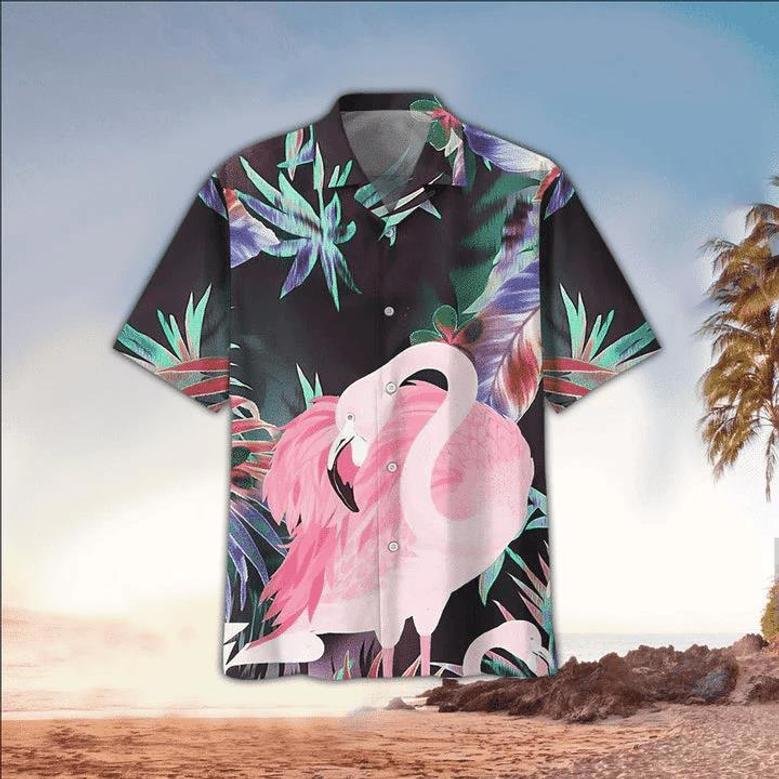 Flamingo Hawaii Shirt, Flamingo Hawaiian Shirt For Summer, Flamingo Lovers Summer Gifts