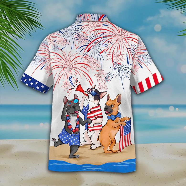 French Bulldog Hawaiian Shirt, Independence Is Coming, Usa Patriotic Hawaiian Shirt Summer Gifts