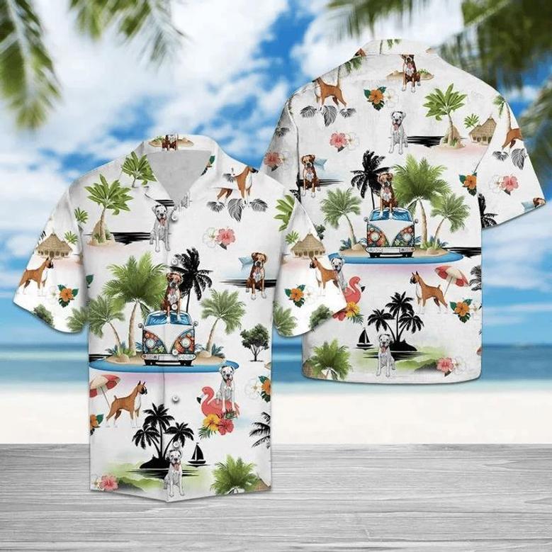 Funny Gift For Boxer Lovers Holiday Vacation Hawaiian Shirt Summer Gifts