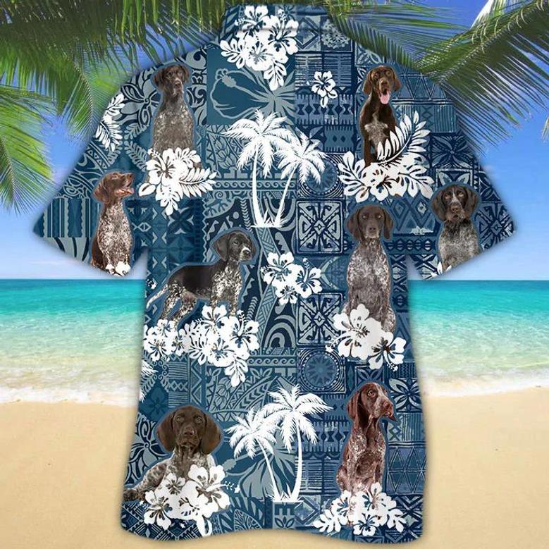 German Shorthaired Pointer Hawaiian Shirt Summer Gifts