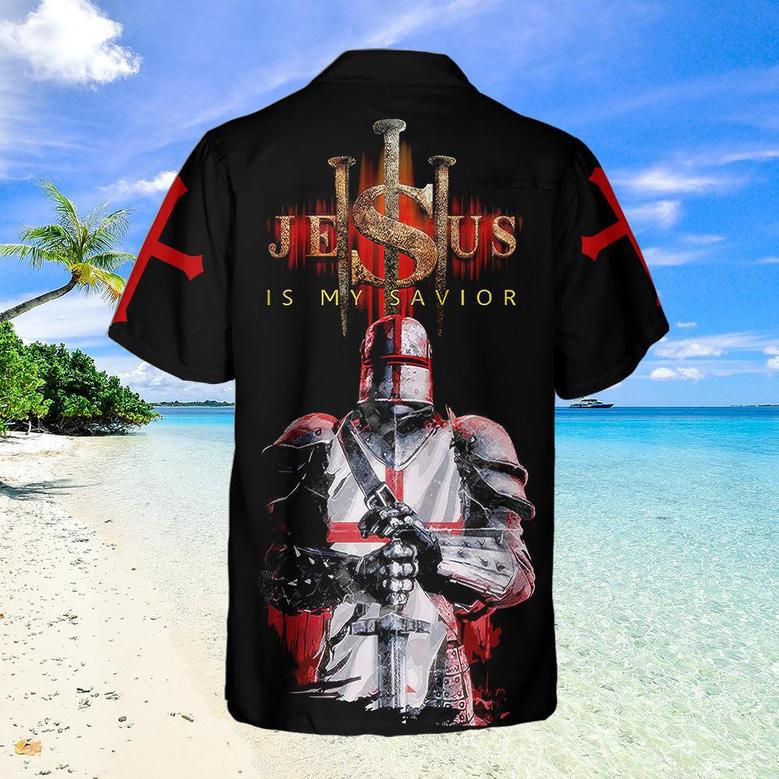 Knights Templar Jesus Aloha Hawaiian Shirts For Men And Women Summer Gifts