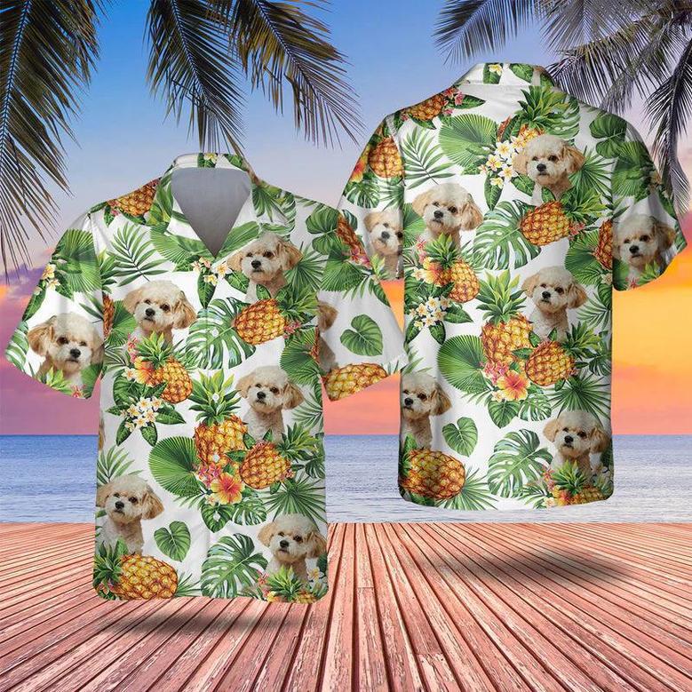 Maltipoo Tropical Pattern , Dog Lover , Summer Gift For Men And Women Unisex Hawaiian Shirt Aloha Shirt