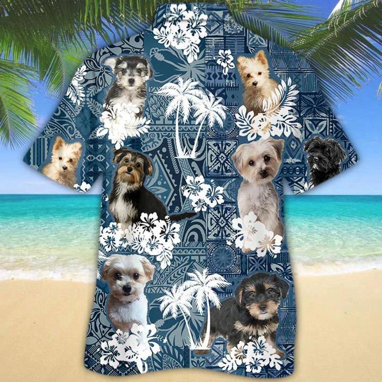 Morkie Hawaiian Shirt Summer Gifts