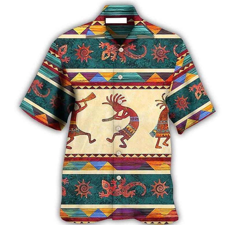 Native Style Love Peace Human Hawaiian Shirt For Men And Women Summer Gifts