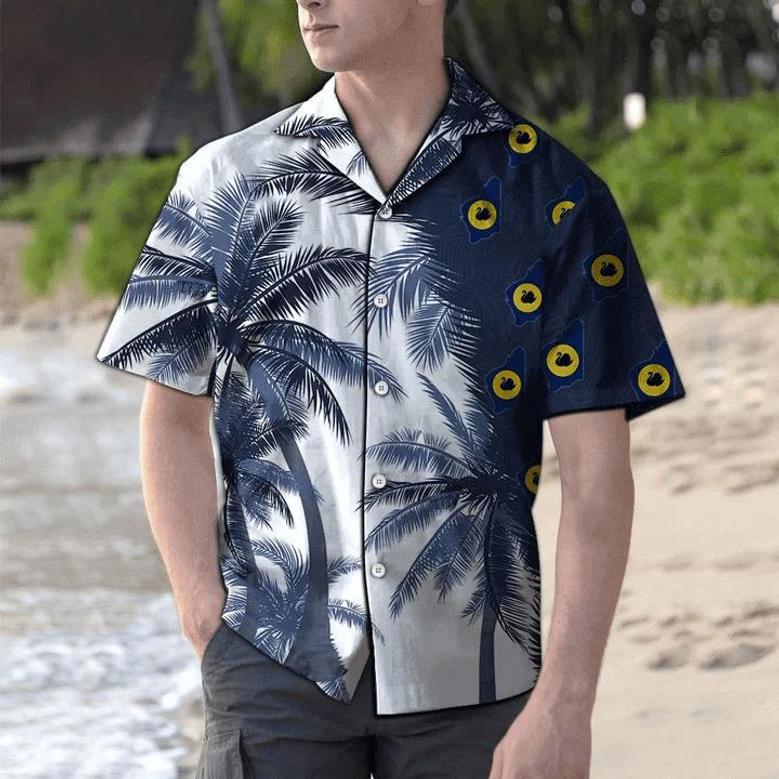 Palm Tree Great Gift For Western Australia Lover Pattern Hawaiian Shirt Summer Gifts