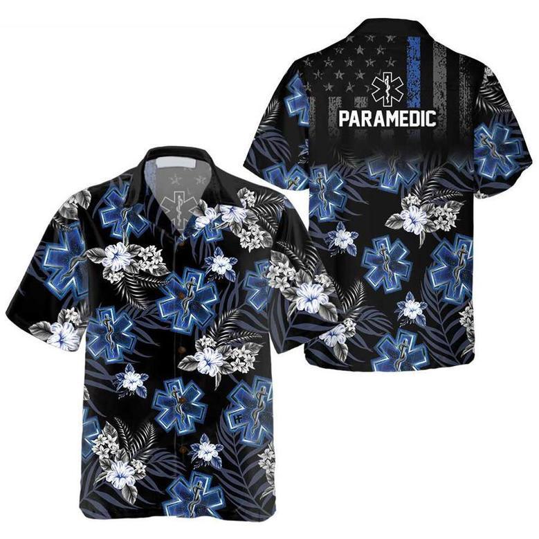 Paramedic The Blue Hawaiian Shirt, Parademic Shirt For Men, Paramedic Gift Ideas Summer Gifts