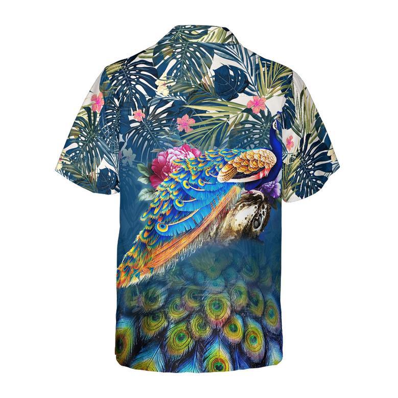 Peacock Hawaiian Shirt For Men And Women Summer Gifts