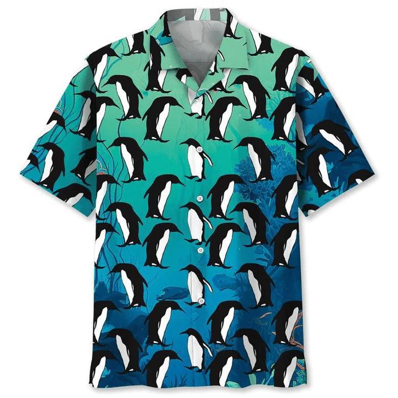 Penguins Ocean , Penguin Of The World Shirt, Happy Penguin Awareness Day, Penguin Shirt, Penguin Lover Unisex Hawaiian Shirt Aloha Shirt