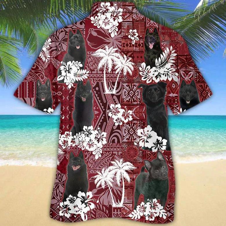 Schipperke Hawaiian Shirt, Gift For Dog Lover Shirts, Men's Hawaiian Shirt, Summer Hawaiian Aloha Shirt Summer Gifts