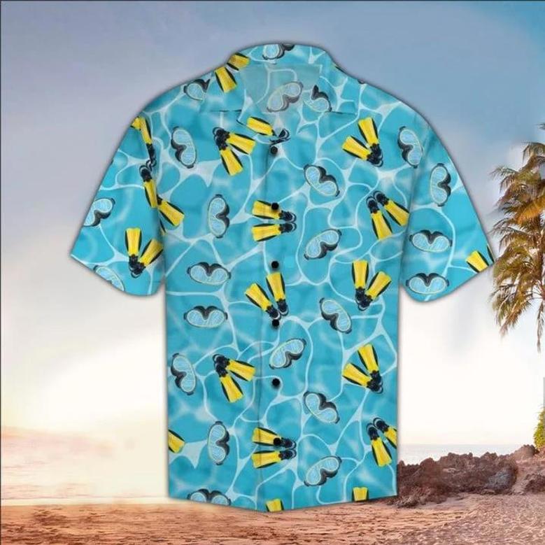 Scuba , Scuba Lover Gifts, Perfect Gift Ideas For Scuba Lover Unisex Hawaiian Shirt Aloha Shirt