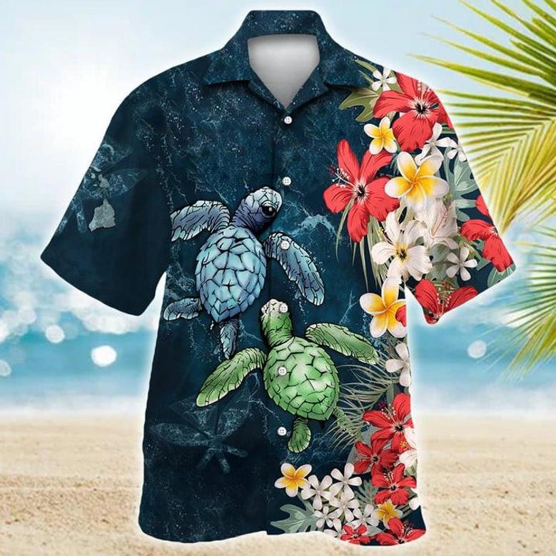 Sea Turtle For Men And Women, Turtle Lovers , Animal Lovers Shirt, Beach Life Shirt Unisex Hawaiian Shirt Aloha Shirt