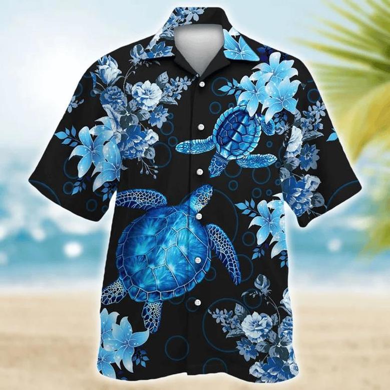 Sea Turtle For Men And Women, Turtle Lovers , Animal Lovers Shirt, Beach Life Shirt Unisex Hawaiian Shirt Aloha Shirt