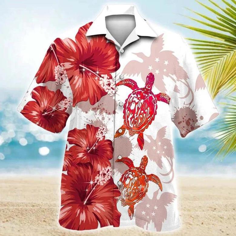 Sea Turtles , Summer Beach Shirt, Nature Lover Gift, Activist Aloha, Sea Turtles Summer Unisex Hawaiian Shirt Aloha Shirt