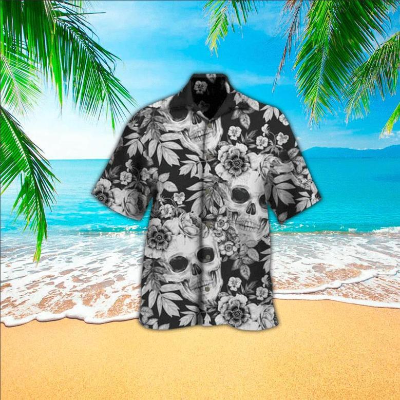 Skull Aloha Hawaii Shirt, Perfect For Skull Lover Unisex Hawaiian Shirt Aloha Shirt