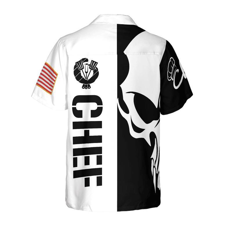 Skull Chef Hawaiian Shirt For Men And Women Summer Gifts