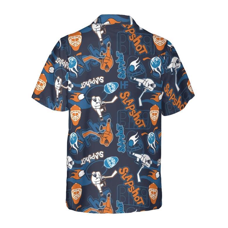 Slapshot Hockey Hawaiian Shirt For Men And Women Summer Gifts