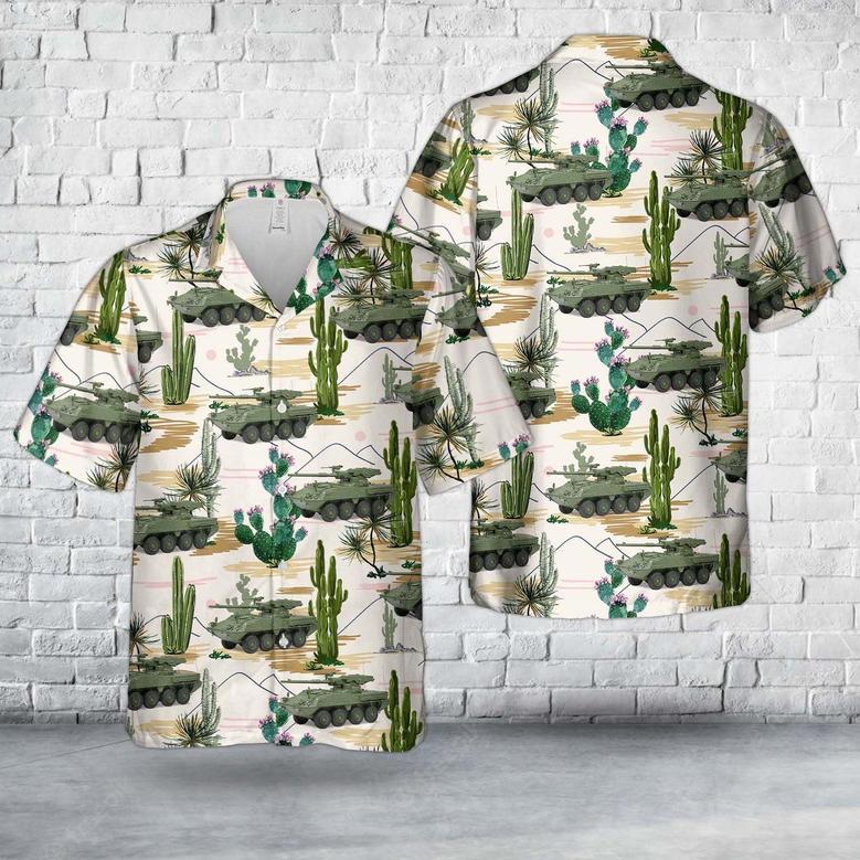 Stryker Mgs Armored Fighting Vehicle Us Army Hawaiian Shirt Summer Gifts