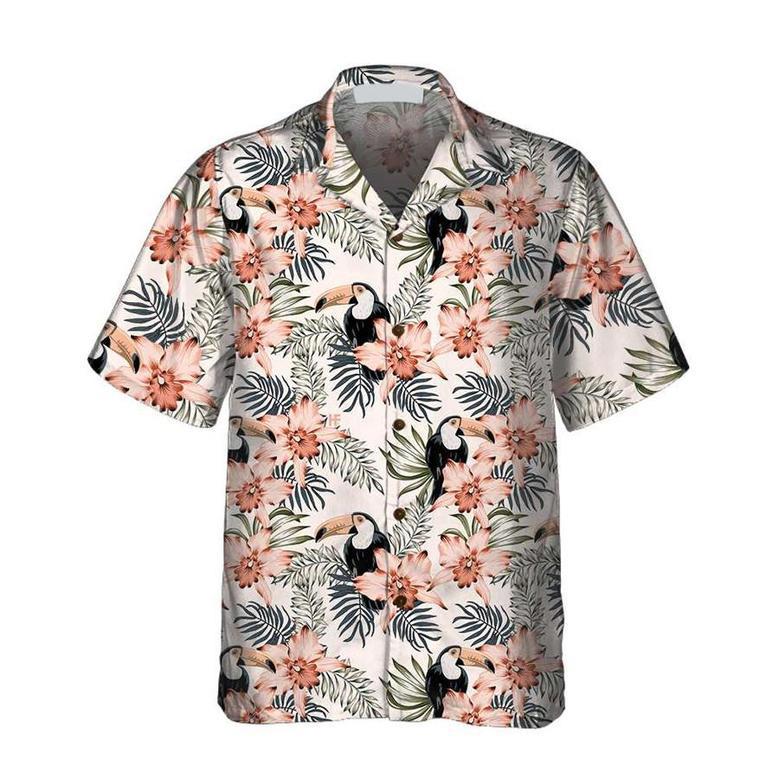 Toucan Tropical Beach Hawaiian Shirt, Funny Toucan Shirt For Men & Women Summer Gifts