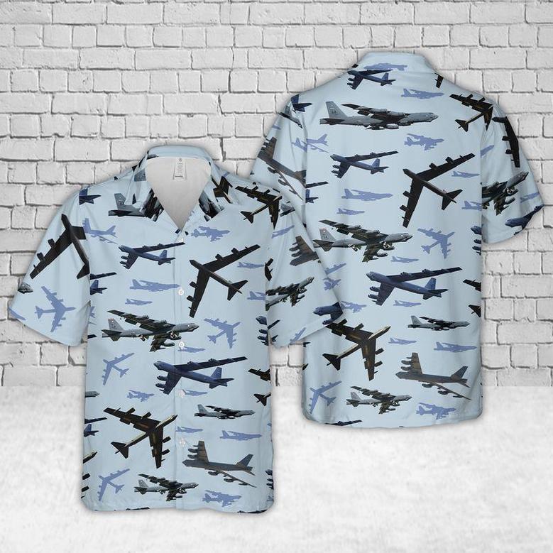 Us Air Force Boeing Stratofortress Hawaiian Shirt Summer Gifts