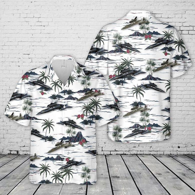 Us Air Force Lockheed Blackbird Of July Hawaiian Shirt Summer Gifts