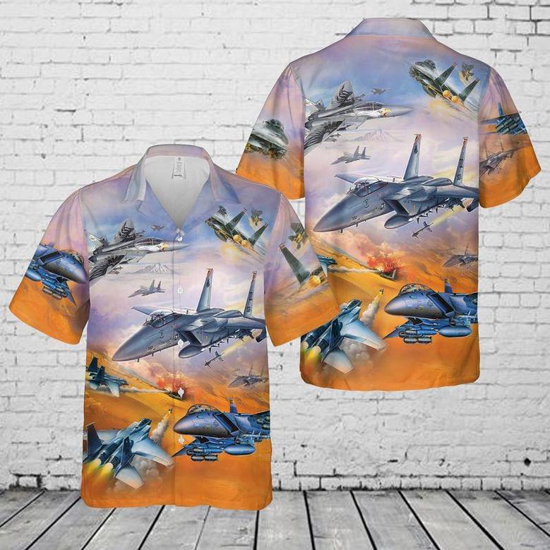 Us Air Force Mcdonnell Douglas Phantom Ii Hawaiian Shirt Summer Gifts