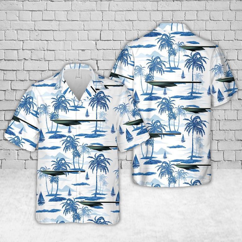 Us Air Force Northrop Grumman Raider Hawaiian Shirt Summer Gifts