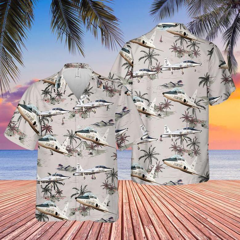 Us Air Force Northrop Talon Hawaiian Shirt, Summer Men Hawaiian Shirts Short Sleeve Summer Gifts