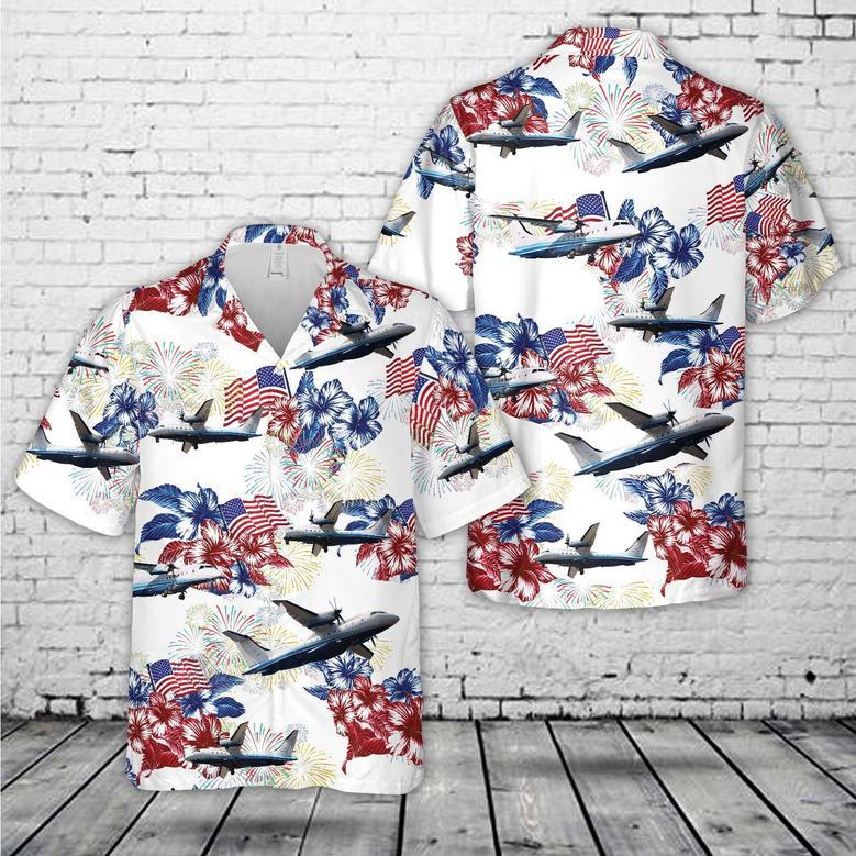 Us Air Force Wolfhound, Of July Hawaiian Shirt Summer Gifts